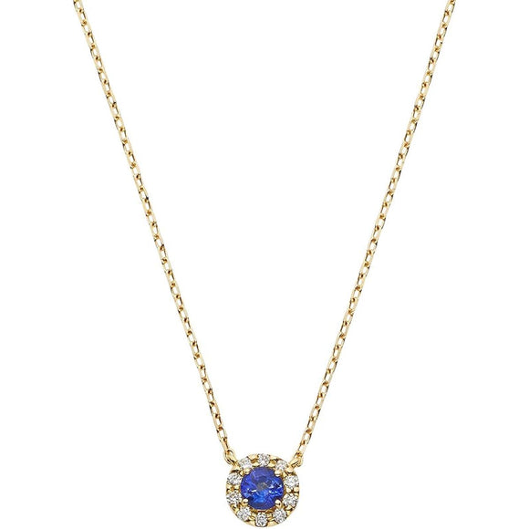 [Vendome Aoyama] Necklace Sapphire K1 Yellow Gold AGVN611940SA