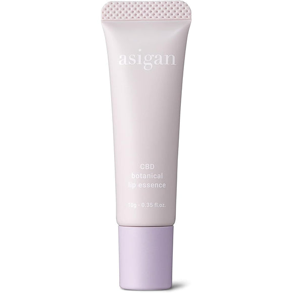 Asigan CBD lip essence 10g Contains CBD Highly moisturizing For dry lips Firmness Elasticity Volume Scented with essential oils only Lavender citrus scent Organic Made in Japan Asigan CBD botanical lip essence