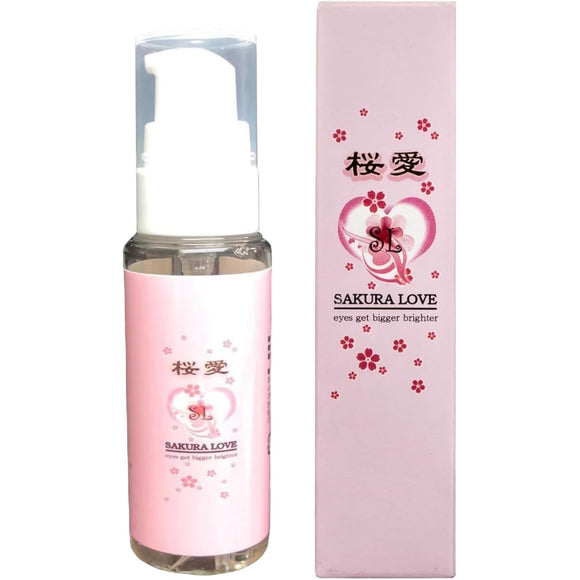 Sakura Love, beauty essence, eye, moist essence, big eyes, eye power, eye area, eye care, eye beauty essence, 30ml