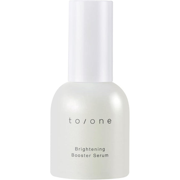 to/one Brightening Booster Serum, Introductory Serum, Natural Brightening Ingredients, Transparency, 55mL