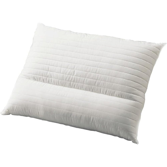 Danfill JPA110 Pillow, 17.7 x 25.6 inches (45 x 65 cm), White, Washable, Allergy Prevention, Neck Pillow Light
