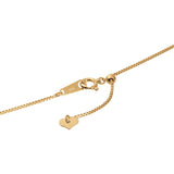 [Fairy Cullet] 18K Gold Necklace K18 Venetian Chain 45cm (Heart-shaped Adjuster 0.8mm Width Approx. 2.1g)