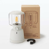 MUJI MJ-LTNF1/44876879 LED Lantern, White, Diameter 4.0 x Height 8.0 inches (101.5 x 203 mm)