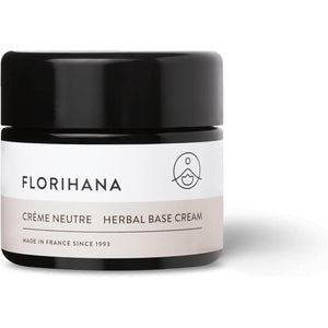 [Florihana Official] Organic Base Cream 50ml Moisturizing Cosmetics Skincare Moisturizing France Organic Bio Non-Animal Testing Aroma Aromatherapy Florihana