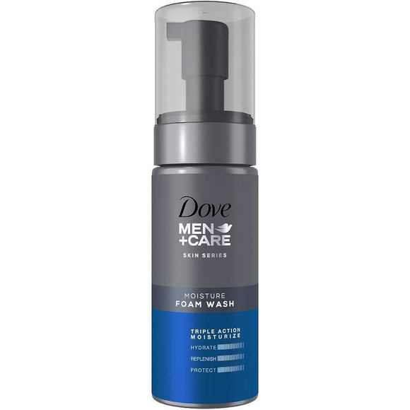 Dove Men + Care Moisture Foam Cleanser 140ml x 3