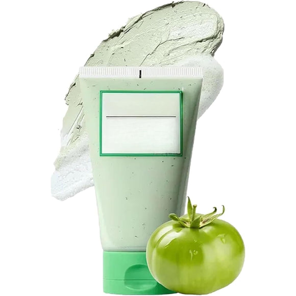 Green Clay Mask, Fully Green Clay Mask Pore Cleanser, Deep into Pores, Removes Pore Dirt. (1PCS)