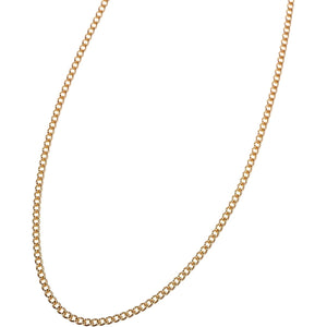 [SmileSweety] 18K Gold Kihei Necklace 50cm 1.65mm Made in Japan K18 18K Yellow Gold Gold 18K Gold Necklace