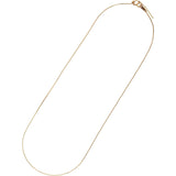 [Fairy Cullet] Pink Gold Necklace K18PG Venetian Chain 45cm (Pin Type Adjuster 0.7mm Width Approx. 1.8g)