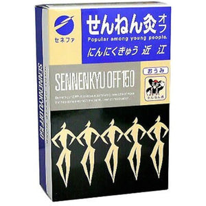 Sennen moxibustion off garlic cucumber Omi 150 pieces x 3 piece set