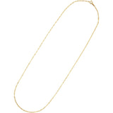 [Fairy Cullet] 18K Gold Necklace K18 Screw Chain 50cm (Width 1.5mm)