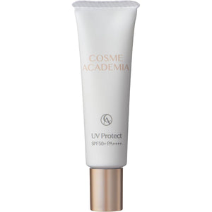 Cosme Academia UV Protect 30g Sunscreen Human stem cell Tone-up Makeup base Moisturizing SPF50+ PA++++ Translucent Glowing skin