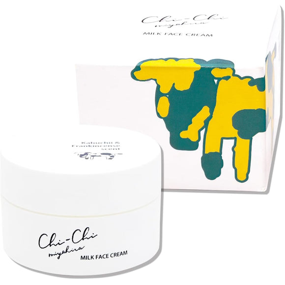 Chi-Chi Milk Face Cream (Kabuchi & Frankincense Scent) 30g | Milk Whey Miyahira Milk Miyahira Dairy Face Cream