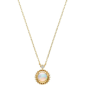 [VIH Vendome Aoyama] Necklace K10 Yellow Gold Opal Now Irisée GJVN047340OP