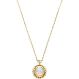 [VIH Vendome Aoyama] Necklace K10 Yellow Gold Opal Now Irisée GJVN047340OP