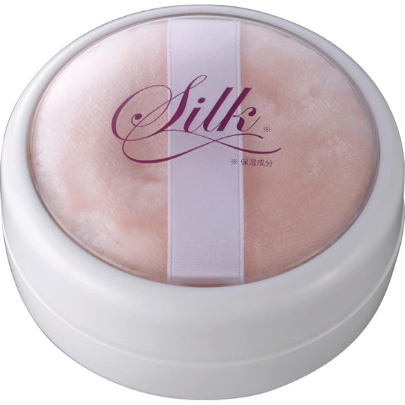 (Kinu Shizuku) Silk 100 Skin Care Powder II Face Powder Makeup-proof 100% Silk Smooth to wear Prevents shine Decollete Additive-free Shiny Cosmetics Official Made in Japan 10g Z203662