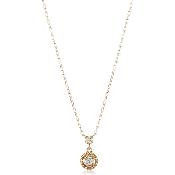 [VA Vendome Aoyama] Necklace K18 Yellow Gold Millesentier GGVN012740DI