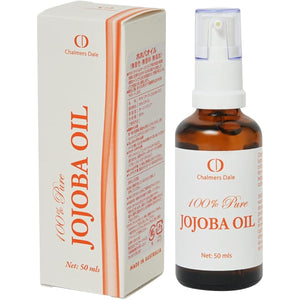 Chalmers Dale Jojoba Oil 100% Natural Pure Oil Face Oil Beauty Oil Cleansing Hair Care Made in Australia 50ml