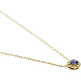 [Vendome Aoyama] Necklace Sapphire K1 Yellow Gold AGVN611940SA
