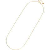 [Fairy Cullet] 18K Gold Necklace K18 Venetian Chain 45cm (Heart-shaped Adjuster 0.8mm Width Approx. 2.1g)