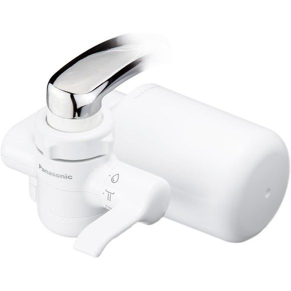 Panasonic TK-CJ14-W Faucet Direct Connection Water Purifier, Compatible with PFOS/PFOA Removal, White