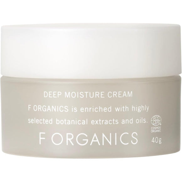 F organics Deep Moisture Cream 40g Moisturizing cream Moisturizing COSMOS ORGANIC certified Organic