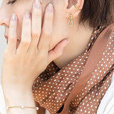 [Vendome Aoyama] Ear cuff K18 yellow gold (for one ear) AGVE1453H YG