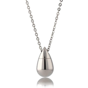 Leger Titanium Memorial Necklace 50cm - 70cm Pure Titanium Waterproof Made in Japan Cremation Pendant Tier Tears PC48-1