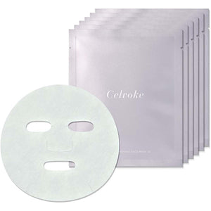 Celvoke Calm Conditioning Face Mask LV 6 sheets Made in Japan Organic Sheet Mask