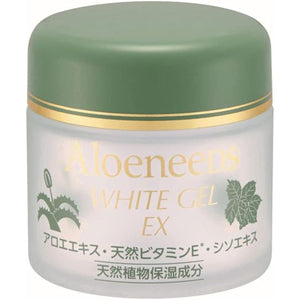 Aloeneeds White Gel EX, Mild Oil-Based Moisturizing Gel, 90g, Made in Japan (1)