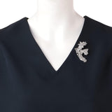 [Vendome Boutique] Snowflake Bird Brooch VBMV1655 UT