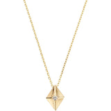 [Vendome Aoyama] Pair necklace [WEB limited] SV925 K10 yellow gold ensemble AJVD4038 DI