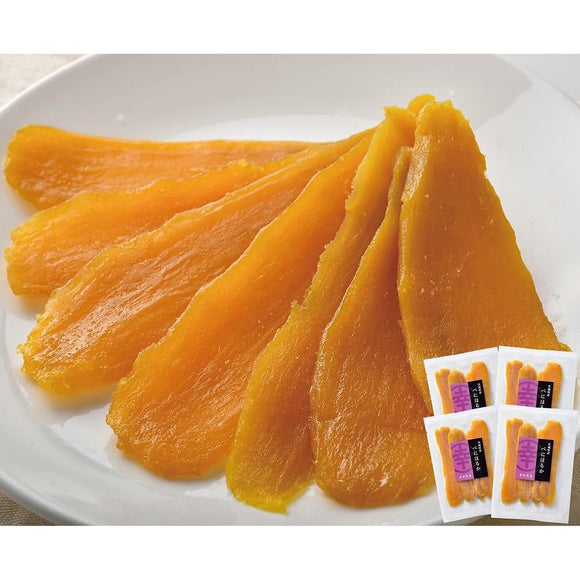 Koda Shoten [Beniharuka Flat Slice, 4.9 oz (140 g) x 4] Dried Potato (Dried Potatoes, Wishimo, Dried Potato), Domestically Produced in Ibaraki Prefecture, Soggy, Soft, Elegant Sweetness