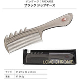 Love Chrome PG SCALP-GUASHA Premium Black [Official Shop] Scalp Care, Face Care, Beautiful Hair Comb/LOVE CHROME PG SCALP-GUASHA PREMIUM BLACK