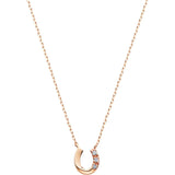 Vendome Aoyama Necklace K10 Pink Gold Horseshoe AJAN149140DI