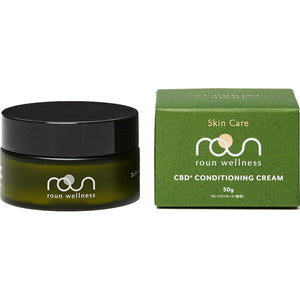 roun CBD Cream 50g CBD1500mg Face Cream for Face Moisturizing Dry Skin Sensitive Skin Rough Skin Redness Naturally Originated Made in Japan