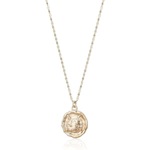 [VA Vendome Aoyama] K10 Cat Coin Necklace [Product eligible for Me&Cats donation] GJVN045555YG