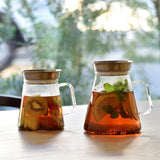 HARIO FNC-45-T Teapot, Clear 15.2 fl oz (450 ml)