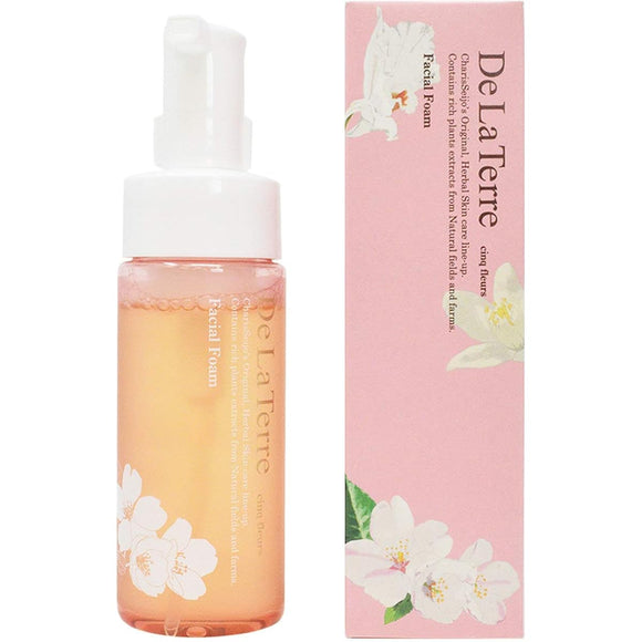 De La Terre Cinq Fleury Facial Foam 150mL [De La Terre Facial Cleansing Foam]