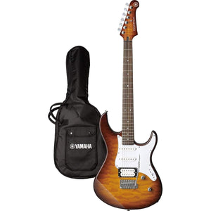 Yamaha PACIFICA PAC212VQM TBS Electric Guitar with Original Soft Case Tobacco Brown Soundburst (TBS)