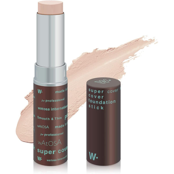 Concealer for dark circles and dark circles, with great coverage by WATOSA [Super Cover Foundation Stick No. 150 Highlighter], with a translucent finish