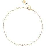 VA Vendome Aoyama VA VENDOME AOYAMA K10 Yellow Gold Diamond Sapphire Bracelet GJVB0088LSSA