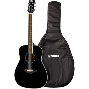 Yamaha Acoustic Guitar FG SERIES Black FG820BL