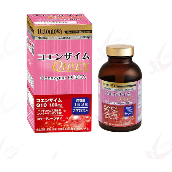 Dr.tomoya Coenzyme Q10 EX QR Certified New (3 months supply) Noguchi Medical Research Institute - 62477