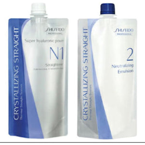 Shiseido Crystallizing Straight α (N) 13.1 oz (400 g) + 2 Ingredients 14.1 oz (400 g) Set