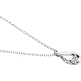 [VIH Vendome Aoyama] Necklace Platinum Drop Diamond GPAN010840DI