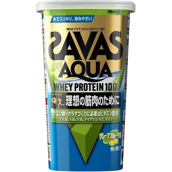 Meiji SAVAS Aqua Whey Protein 100