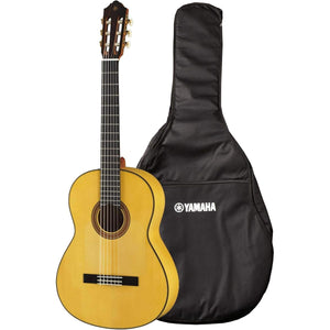 Yamaha Flamenco Guitar CG182SF The perfect model for beginners to flamenco guitar. The top plate is equipped with a golpe board. High playability with lower string height than classical guitars.