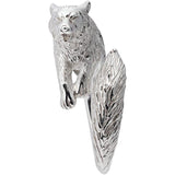 Vendome Boutique Asahiyama Zoo Support Product Timber Wolf Ring Size 13 VBSR202613SI