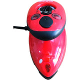 VITORA VM-02T-R Steam Mini Iron, For Overseas Use AC100-127V/220-240V 50/60Hz, Mire, Red