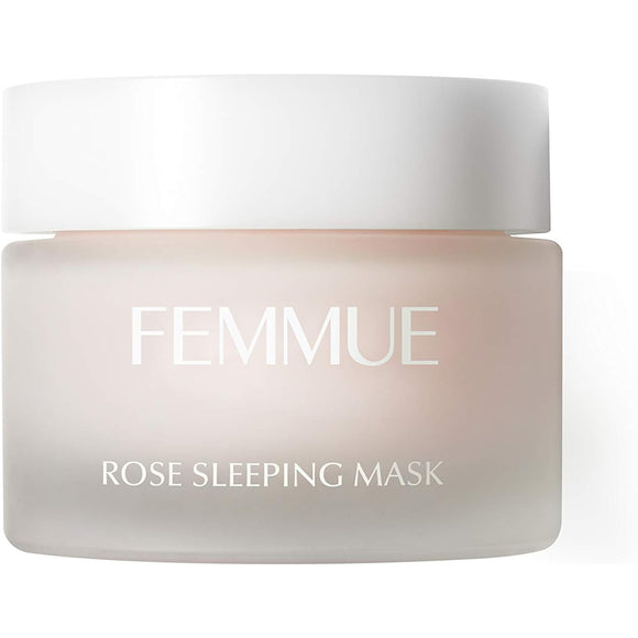 FEMMUE Rose Water Sleeping Mask, Moisturizing Cream, Sensitive Skin, Dry Cica, 1.8 oz (50 g)